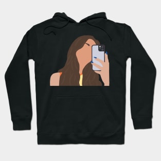 Addison rae selfie Hoodie